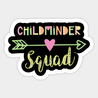 Childminder Squad Sticker